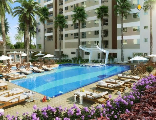 Aptos Em Home Club Frente Mar Com Area De Lazer Completa Penha  Ngoại thất bức ảnh